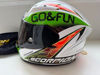 Casco Moto Scorpion Exo-2000 Air Bautista Talla L