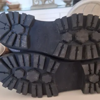 Botas Alpe Talla 39, gris, piel