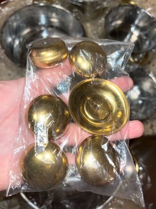 Juego de 5 ollas de acero inoxidable