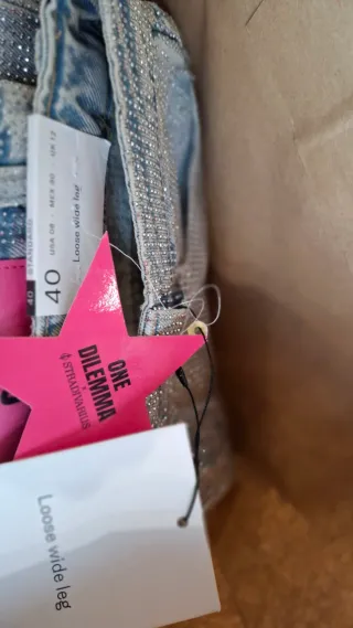 Stradivarius One Dilemma Jeans Talla 40 2 unidades