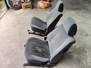 Asientos Delanteros BMW E30 Coupé Gris