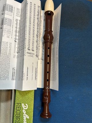 Lotto pz. 20 Flauto dolce Dolmetsch Barocco