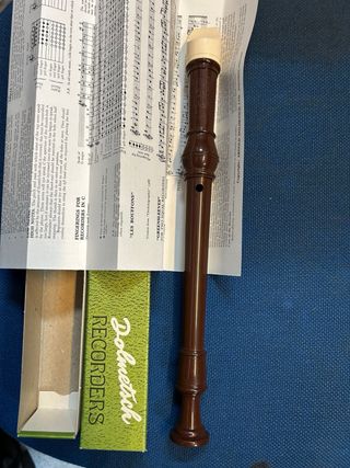 Lotto pz. 20 Flauto dolce Dolmetsch Barocco