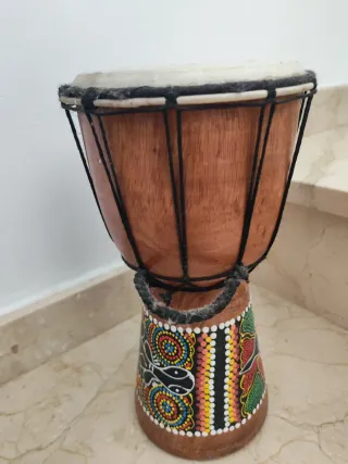 Tambor Djembe africano  Decorado