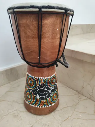 Tambor Djembe africano  Decorado
