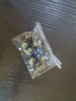 Set Dadi Pokemon 10-20-30-40-50-100