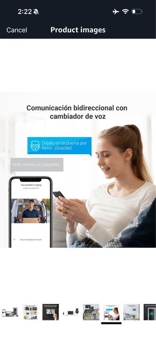 EZVIZ WiFi Video Door Phone Intercom System 1080P,