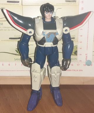Figure vintage anime anni 80 i 5 Samurai team eroi