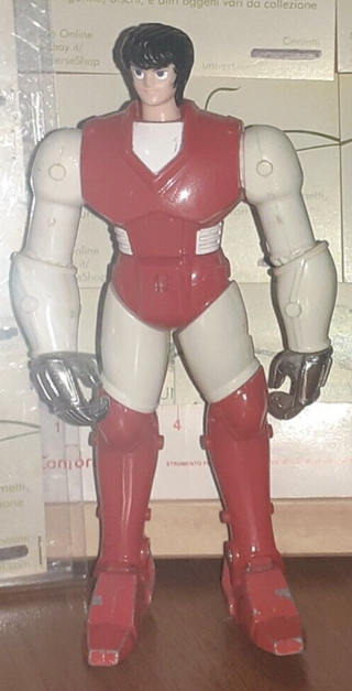 Figure vintage anime anni 80 i 5 Samurai team eroi