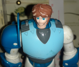 Figure vintage anime anni 80 i 5 Samurai team eroi