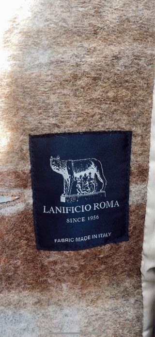 Abrigo Indi & Cold cuadros marrón