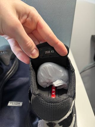 Zapatillas Prada Cup Negras