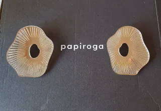 Pendientes Papiroga dorados sin estrenar