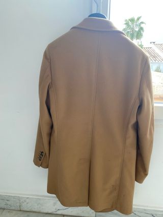 Abrigo Piel Hombre Camel