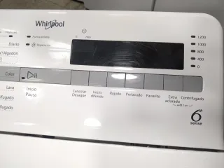 Lavadora Carga Superior Whirlpool 7kg 1200rpm