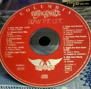 CD    AEROSMITH -  DRAW   Y  OTRAS  MAS