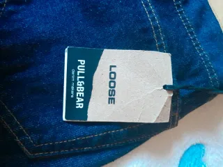 Pantalón vaquero Pull&Bear azul