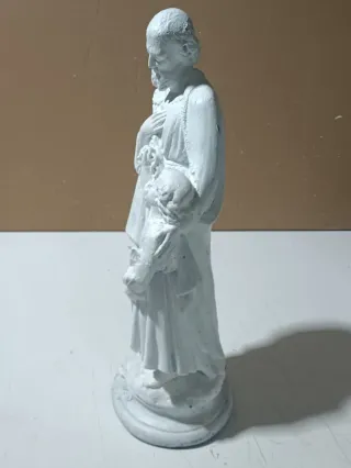 San Jose con el niño jesus de escayola