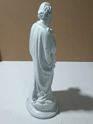 San Jose con el niño jesus de escayola