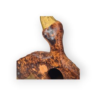 Cerâmica Decorativa Ave Vintage Rústica