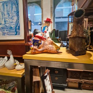 Cerâmica Decorativa Ave Vintage Rústica