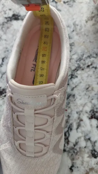 Zapatillas Skechers Air-Cooled Memory Foam Beige/R