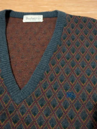 Jersey Burberrys V-Neck XL