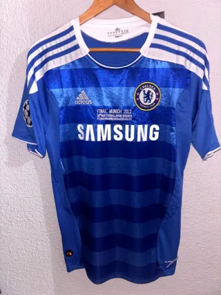 Camiseta Retro Drogba Chelsea
