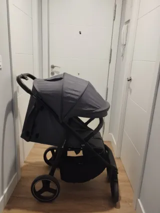 Silla de paseo Kinderkraft Trig3 gris