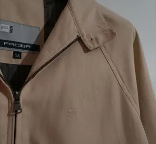 Giacca beige Faciba taglia XL Vintage