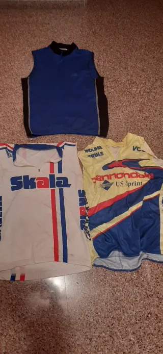 Lote Maillots Ciclismo sin mangas