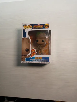 Lote 3 Funkos Infinity War: Thor, Ironman, Groot