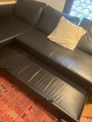 Sofá Cama Ikea Friheten Negro