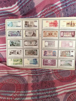 Album billetes del Mundo