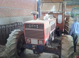 Tractor Doble Traccion Same Drago 120.