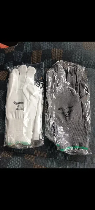 Guantes de trabajo tela (2 pares)