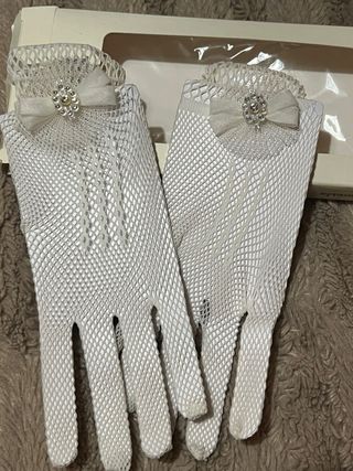 Guantes y medias 1 comunión