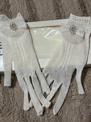 Guantes y medias 1 comunión