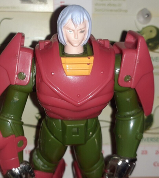 Figure vintage anime anni 80 i 5 Samurai team Evil