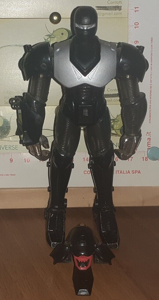 Figure vintage anime anni 80 i 5 Samurai team Evil