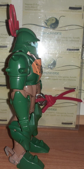 Figure vintage anime anni 80 i 5 Samurai team Evil