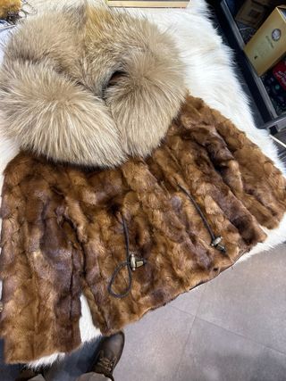 Pelliccia bimba 4/5 anni