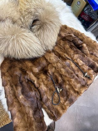 Pelliccia bimba 4/5 anni