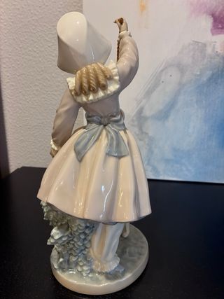 Figura Lladró Daisa 1979 Niña con Perro