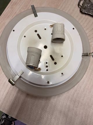 Lámpara de techo cristal