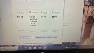 HP 840 G3 con 2 discos duros