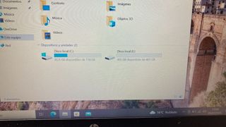 HP 840 G3 con 2 discos duros