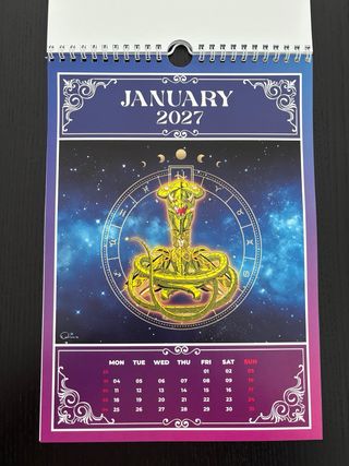 Calendario 2026 Saint Seiya.