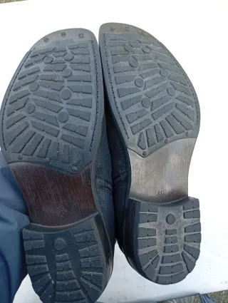 Stivali biker Texano neri