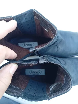 Stivali biker Texano neri